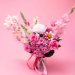 Mother's Day Pastel Posy - in free vase