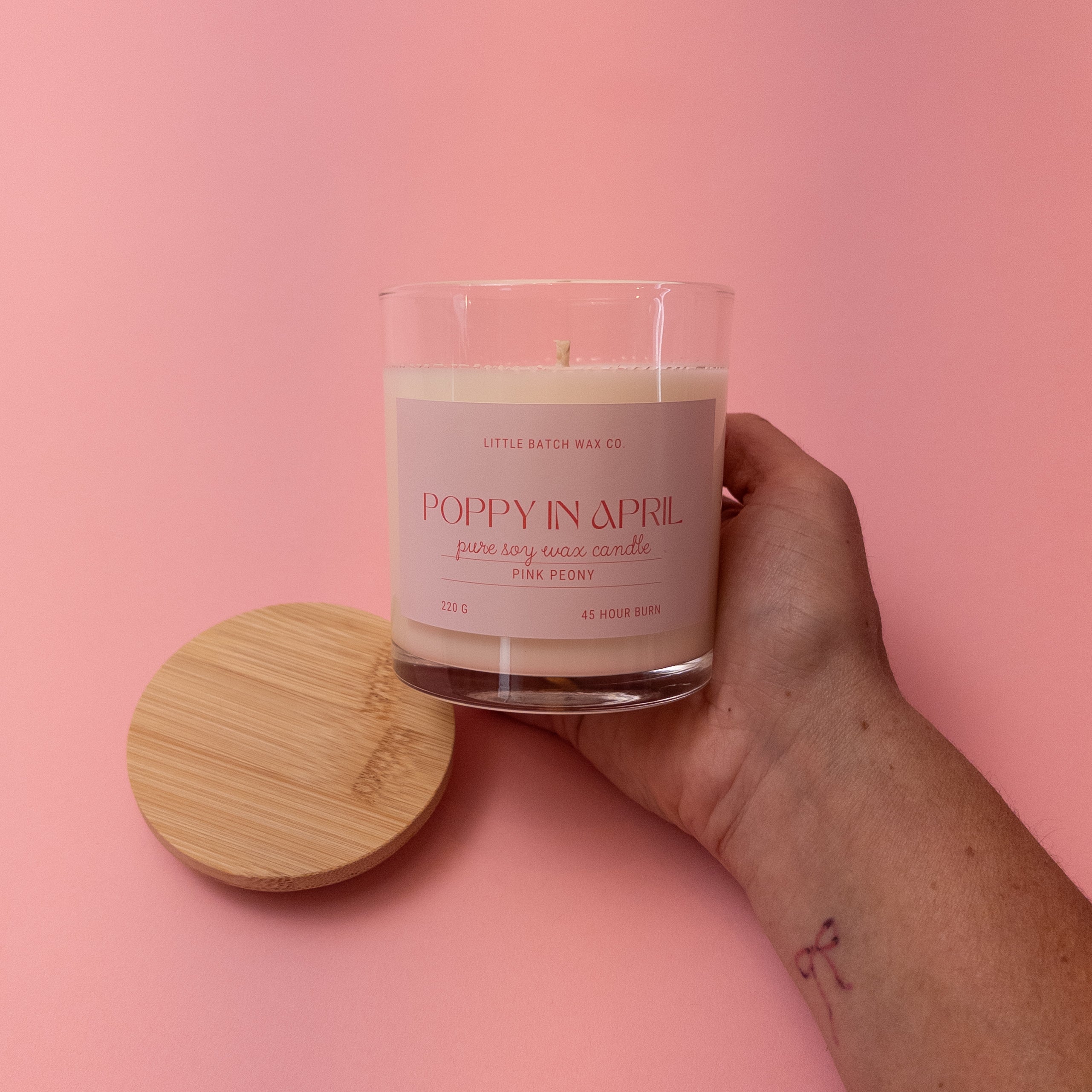 Poppy In April Candles