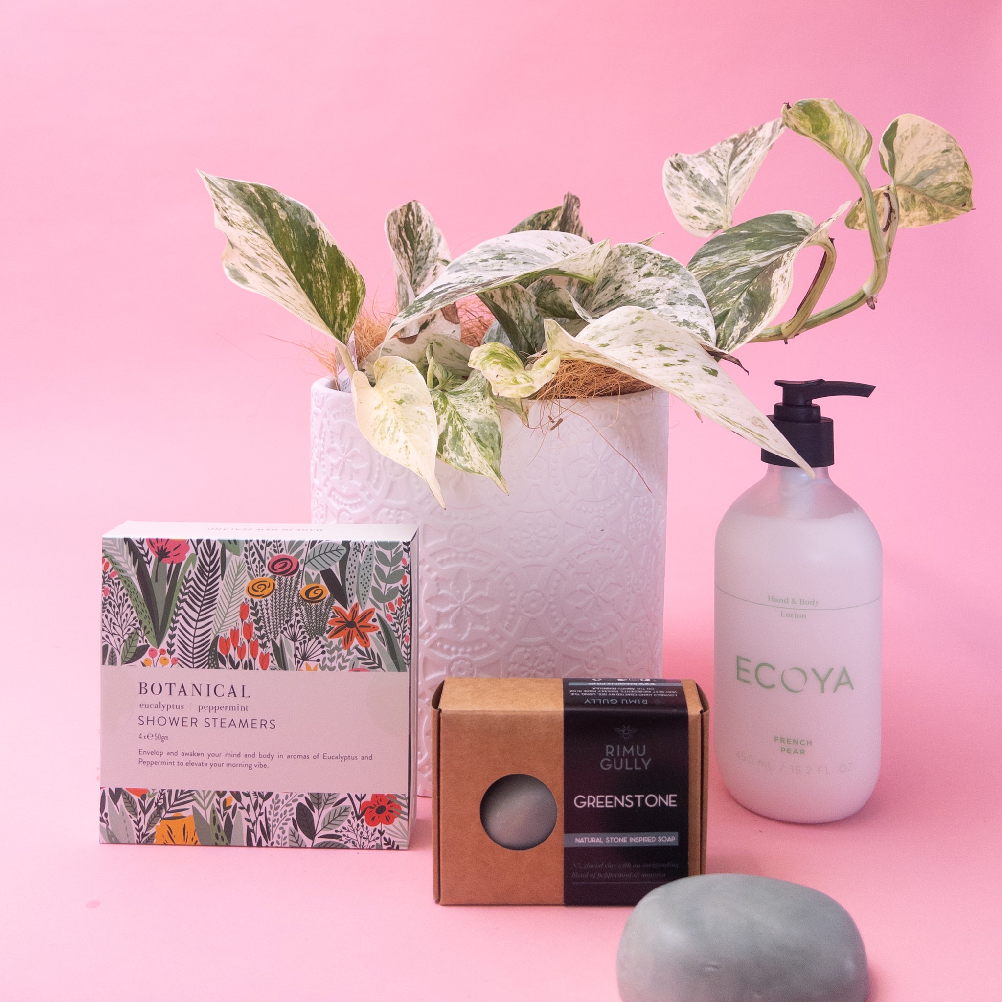 Pamper Gift Pack with Indoor Plant
