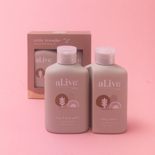 Al.ive Little Ones Lotion + Wash - Poppy In April