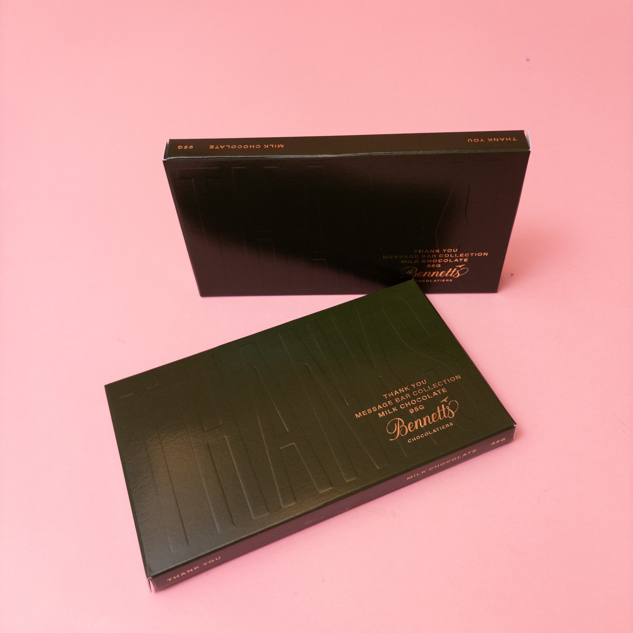 Bennett’s Thank You Chocolate Bar - Poppy In April