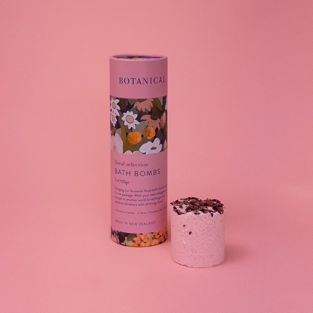 Botanical Bath Bomb Trio - Poppy In April